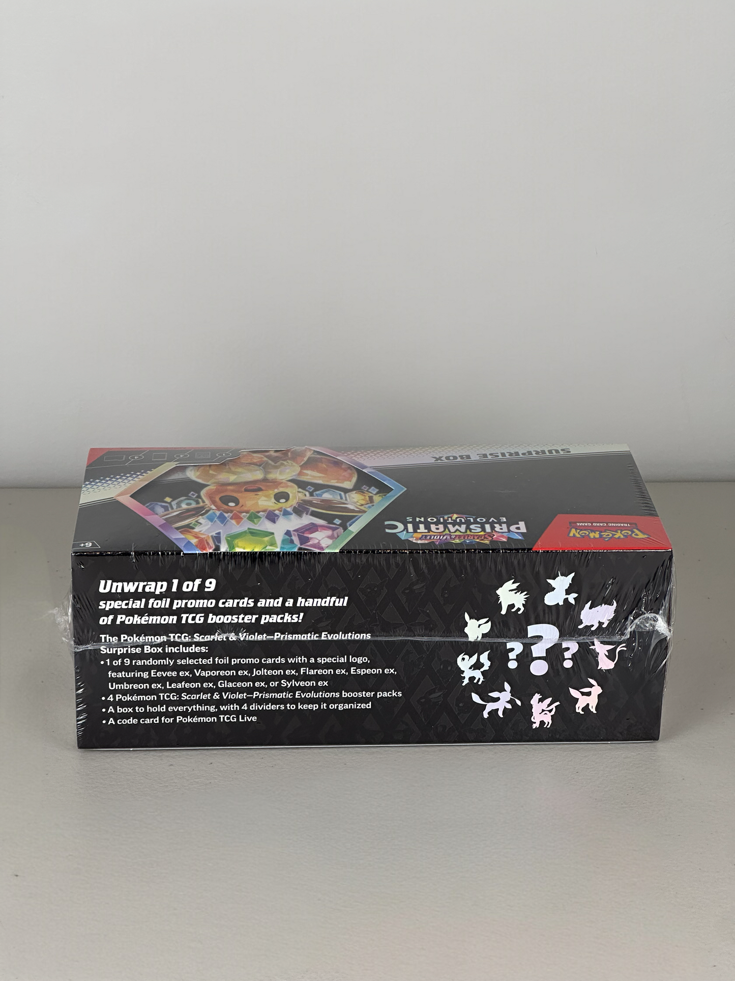 Pokemon Scarlet & Violet Prismatic Evolutions Surprise Box