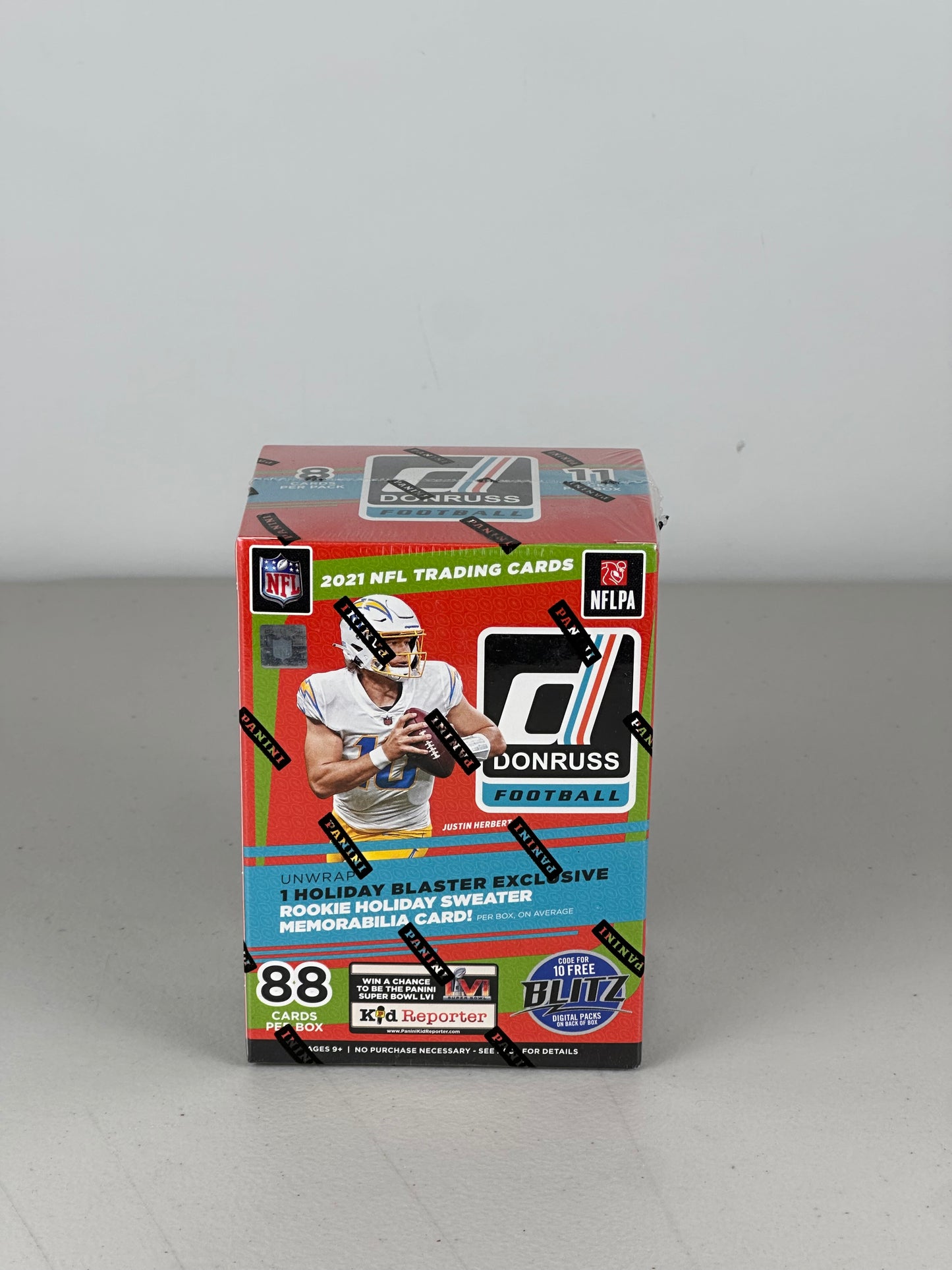 2021 Panini Donruss NFL Football Holiday Blaster Box 88 Cards
