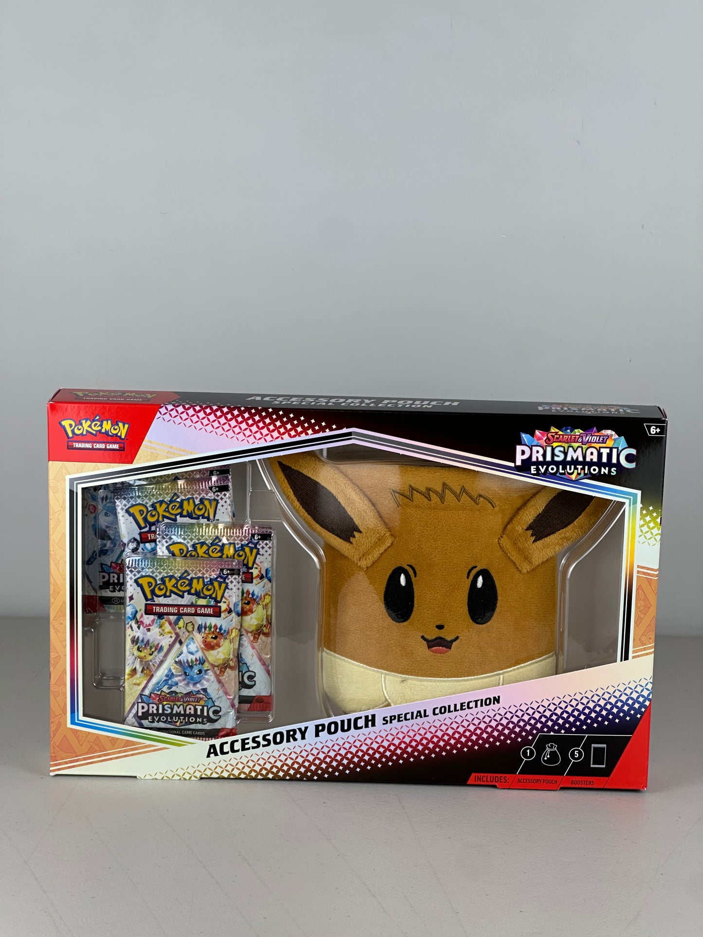 Pokémon Prismatic Evolutions Accessory Pouch Special Collection