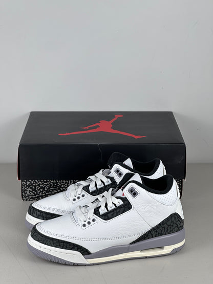 Jordan 3 Retro Cement Grey (GS)