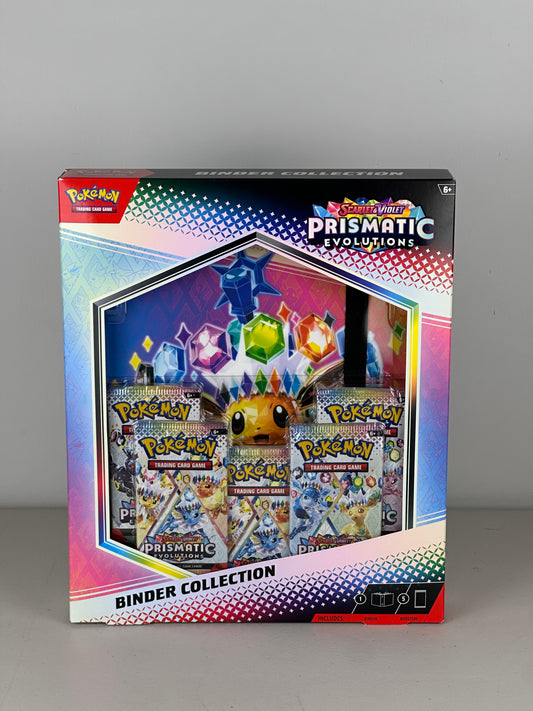 Pokémon Prismatic Evolutions Binder Collection