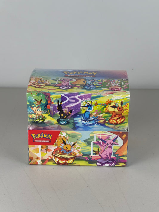 Pokémon Scarlet & Violet Prismatic Evolutions 8 Tin Mini Display