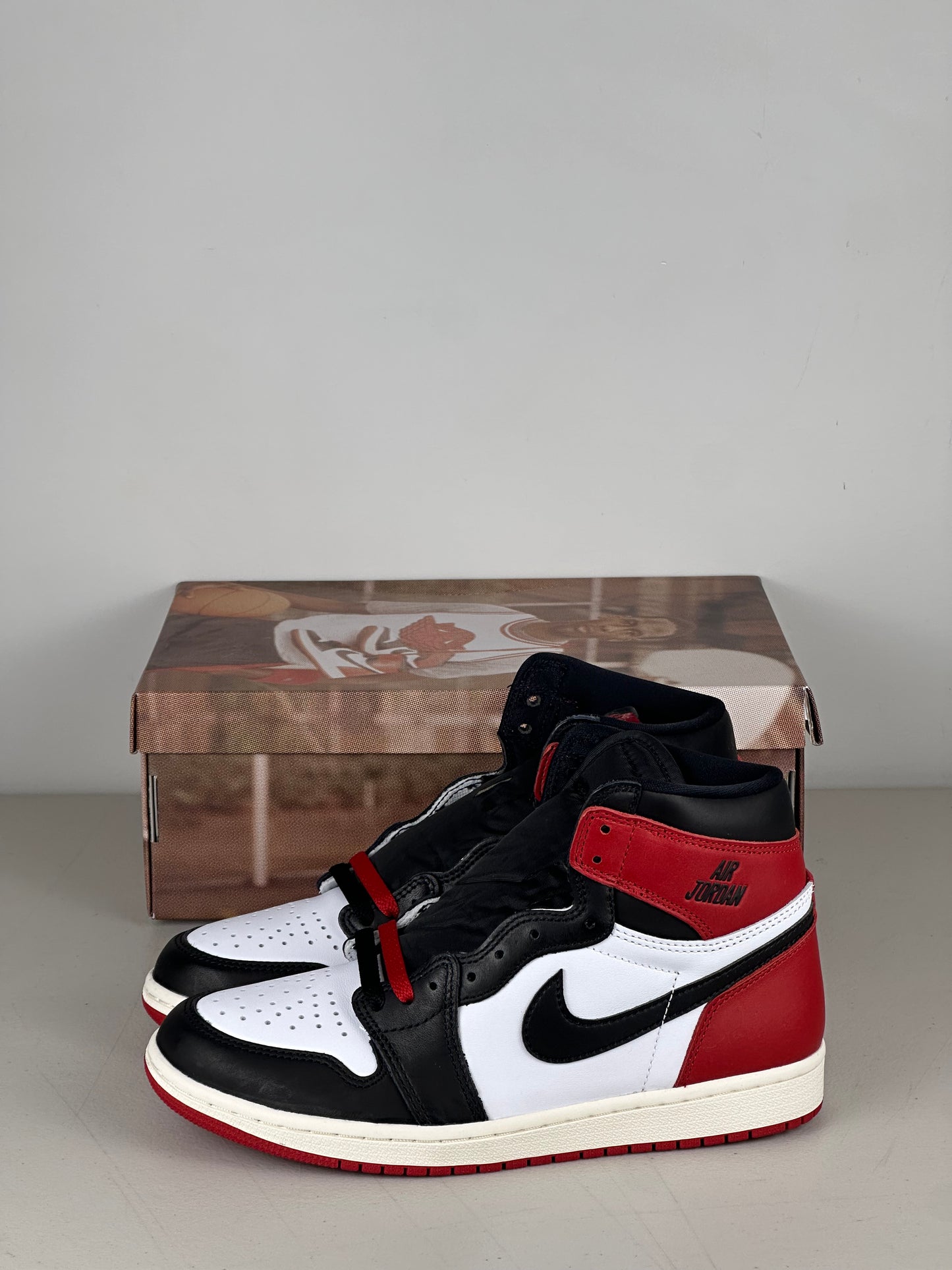 Jordan 1 Retro High OG Black Toe Reimagined