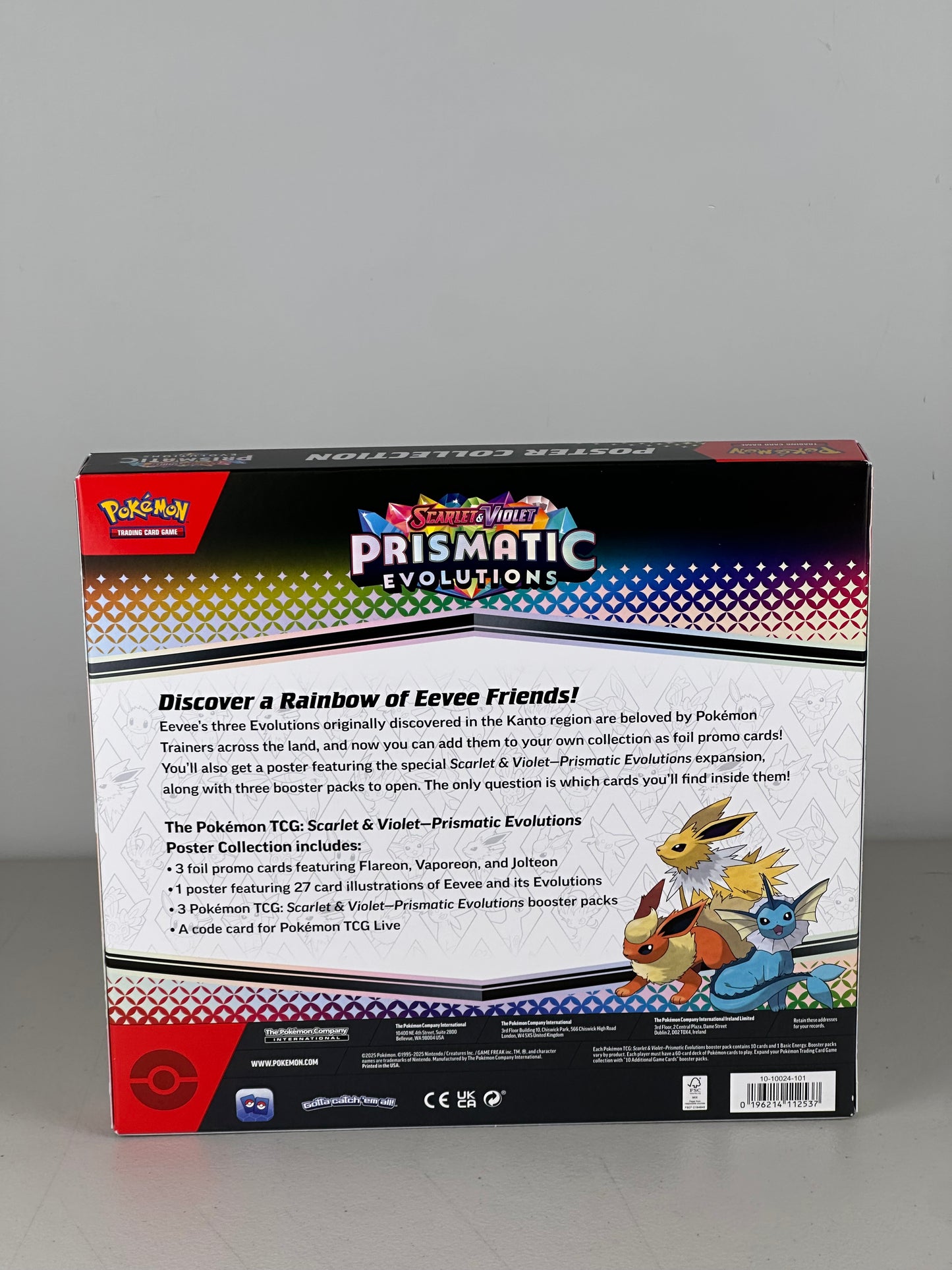 Pokémon Prismatic Evolutions Poster Collection