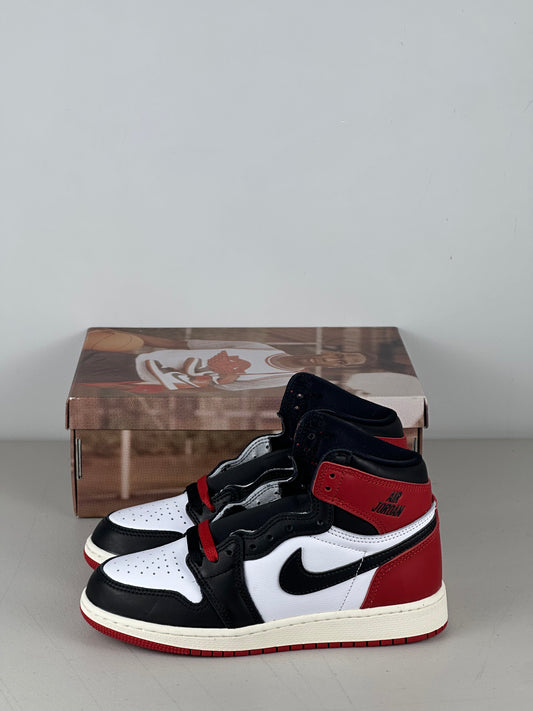 Jordan 1 Retro High OG Black Toe Reimagined (GS)