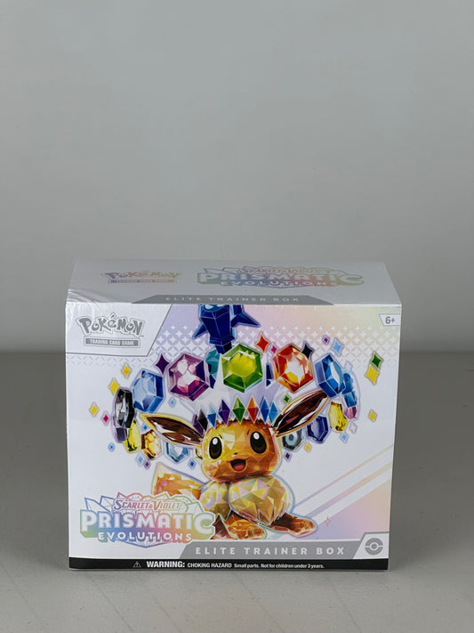 Pokémon Scarlet & Violet Prismatic Evolution Elite Trainer Box
