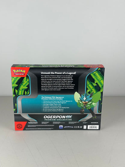 Pokémon Ogerpon Ex Premium Collection Box