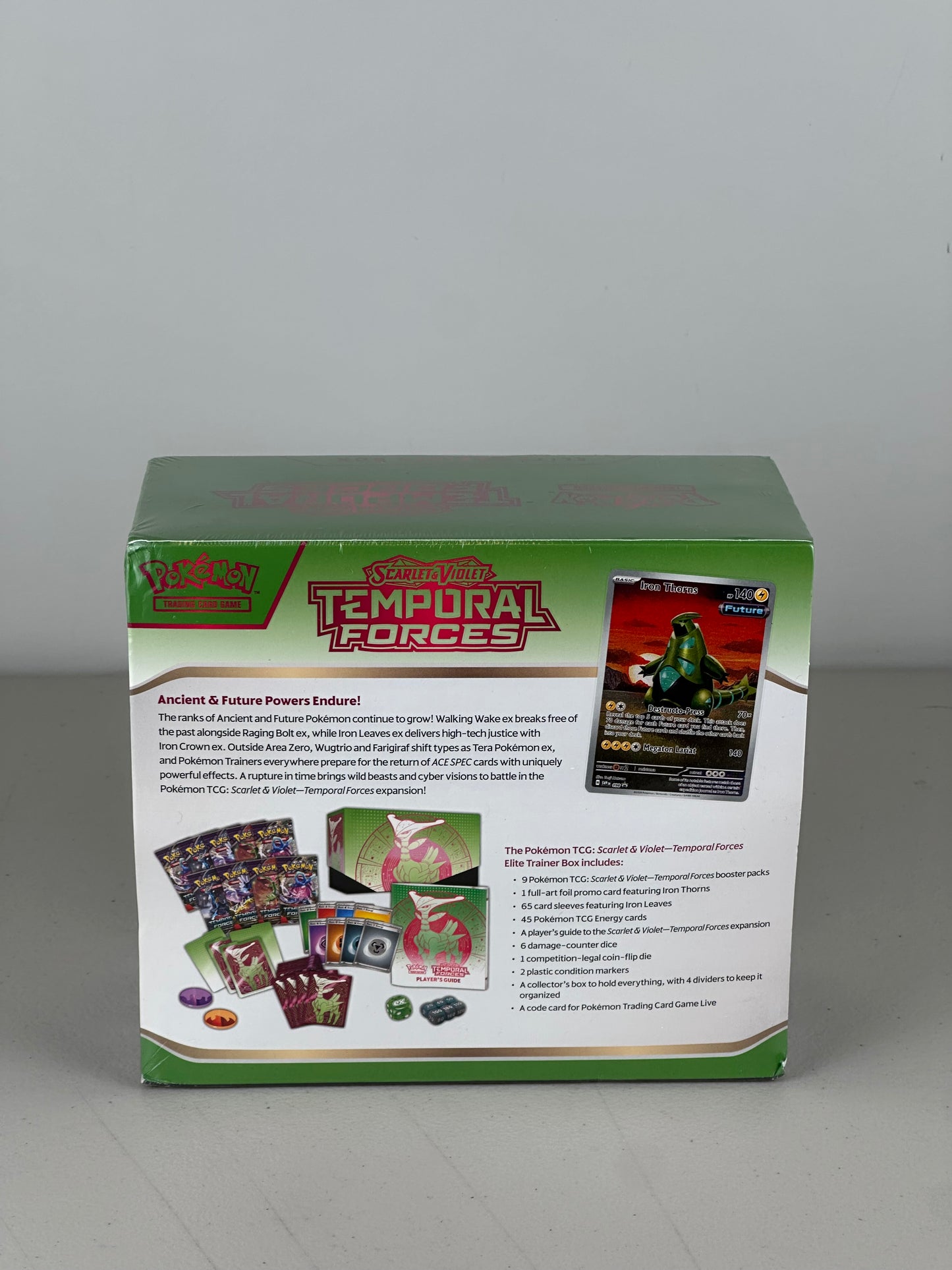 Pokémon Temporal Forces Elite Trainer Box - Iron Leaves