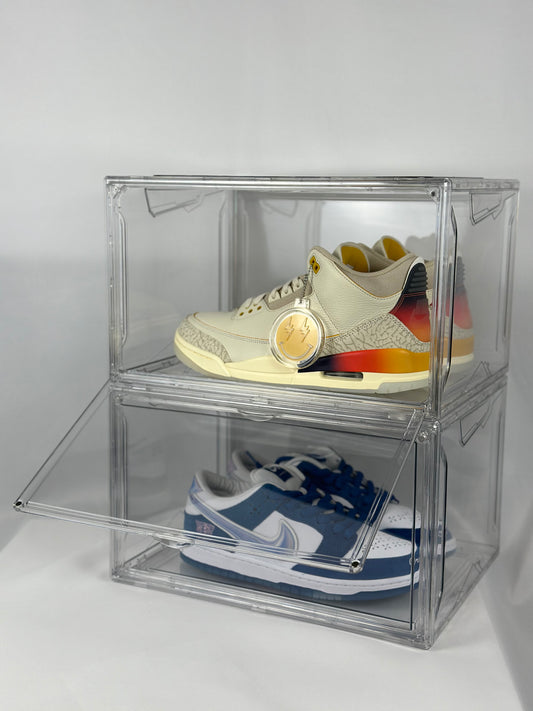 Acrylic Sneaker Display Case Side Door