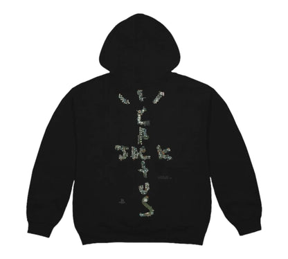 Travis Scott Motherboard Hoodie Black