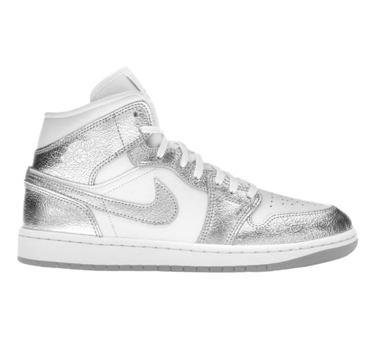 Jordan 1 Mid SE Metallic Silver