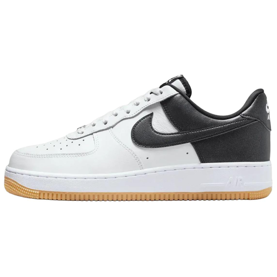 Nike-Air-Force-1-Skateboard-Shoes-Unisex-White-Black