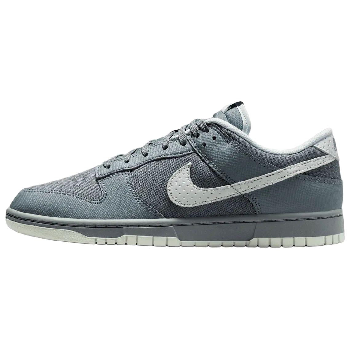 Nike-Dunk-Low-top-Skateboard-Shoes-Mens-Gray
