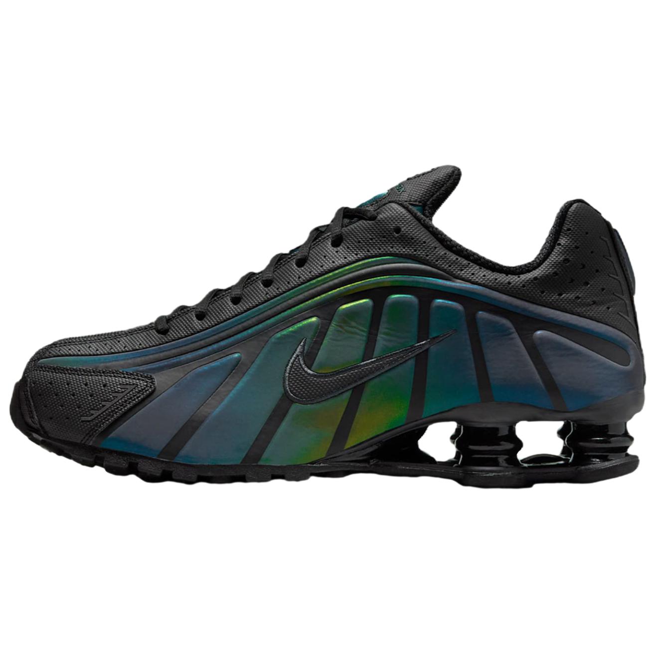 Nike-Shox-R4-SE-Black-Seaweed