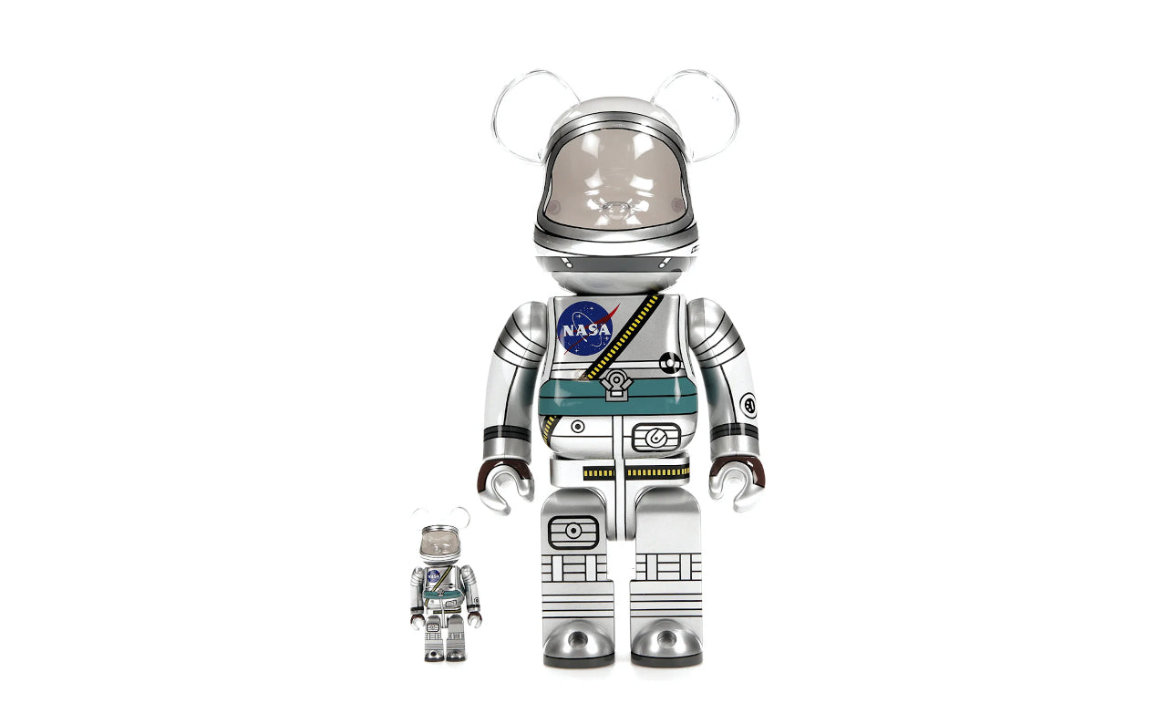 Bearbrick Astronaut 400% & 100%