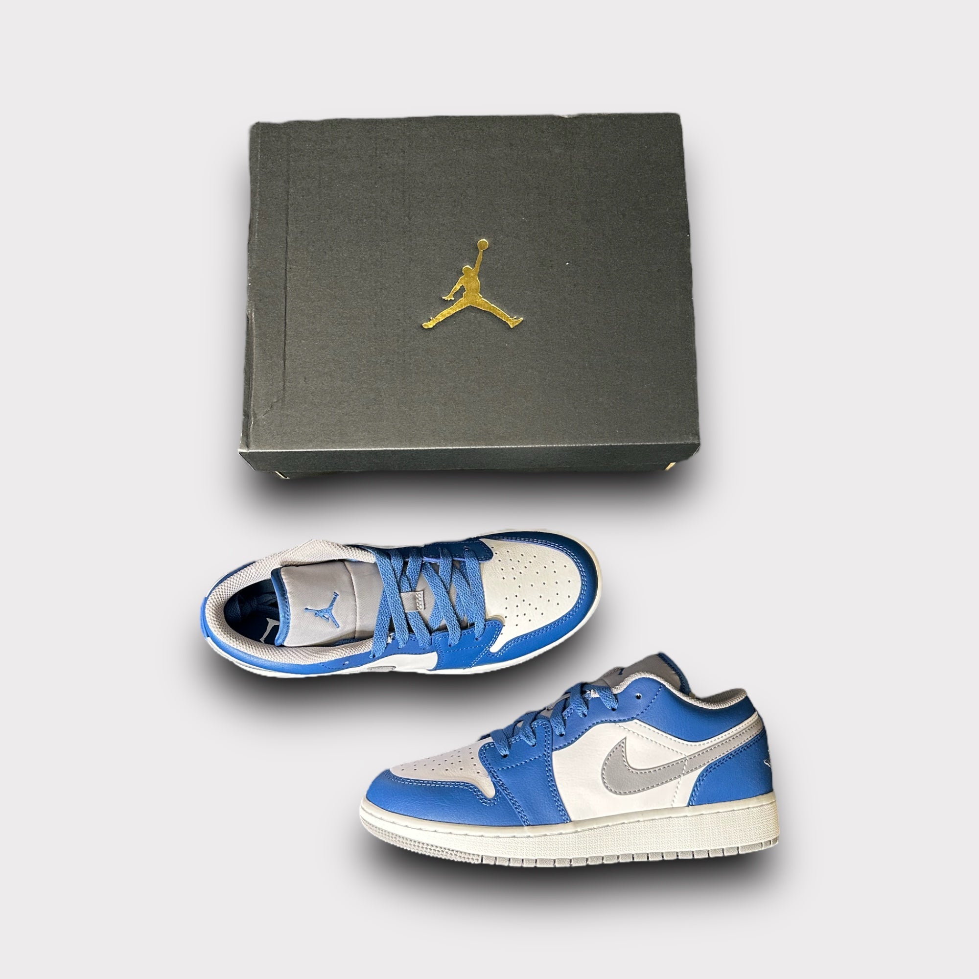 Jordan 1 Low True Blue – FlipsandKicks